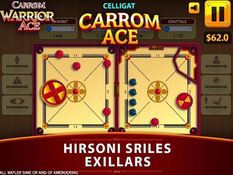 Carrom Warrior Ace Game Banner